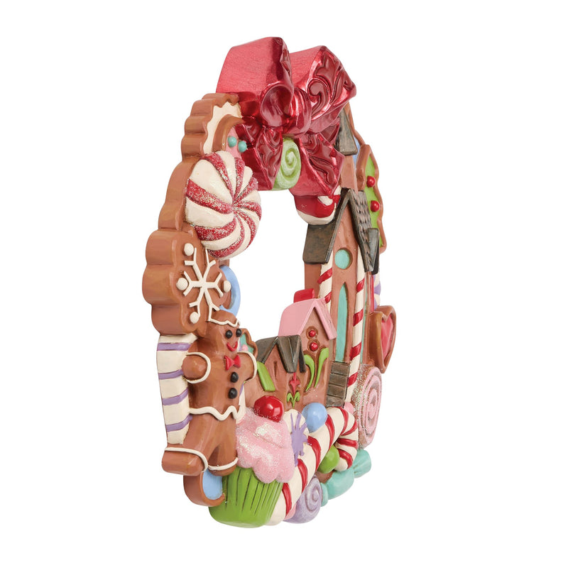 Gingerbread Wall  Wreath