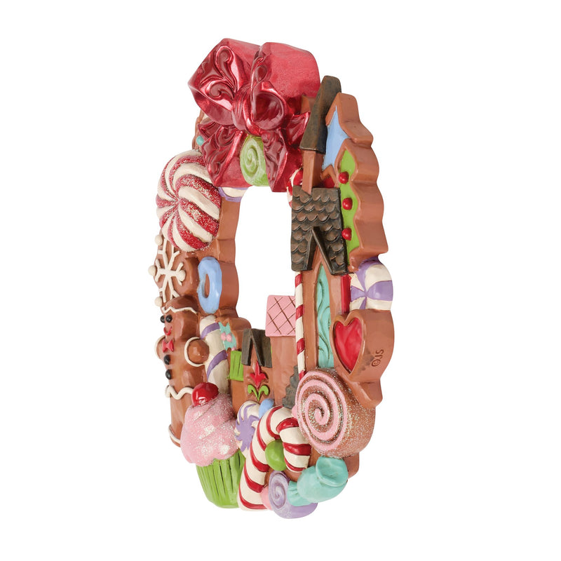 Gingerbread Wall  Wreath