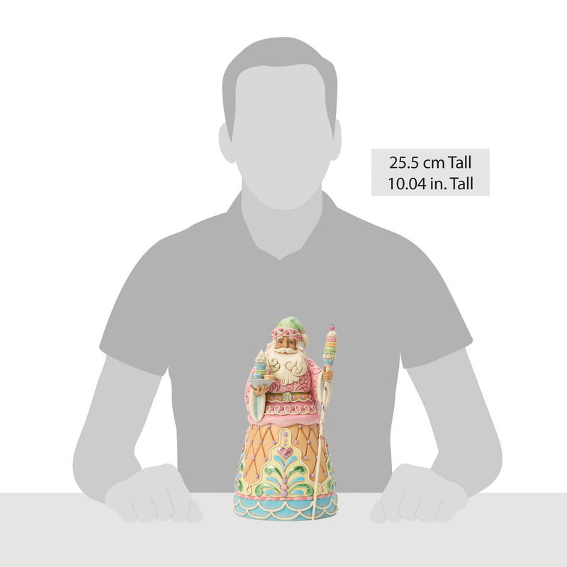 Sweets Santa Macaron Staff Fig