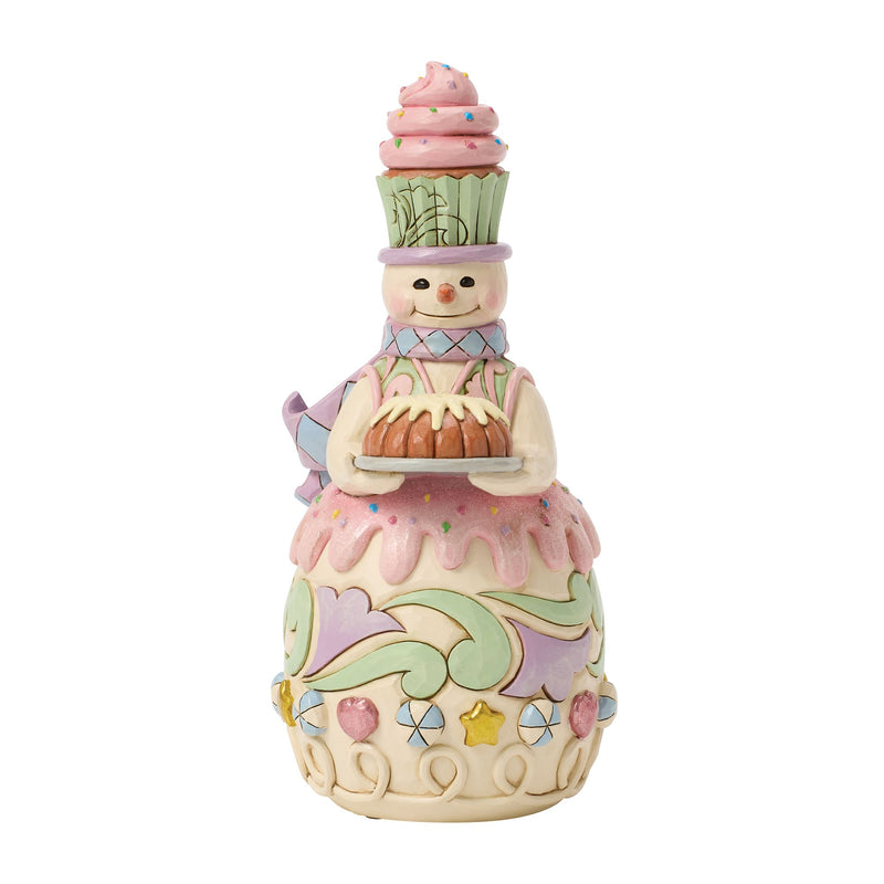 Sweets Snowman Bundt Cake Fig