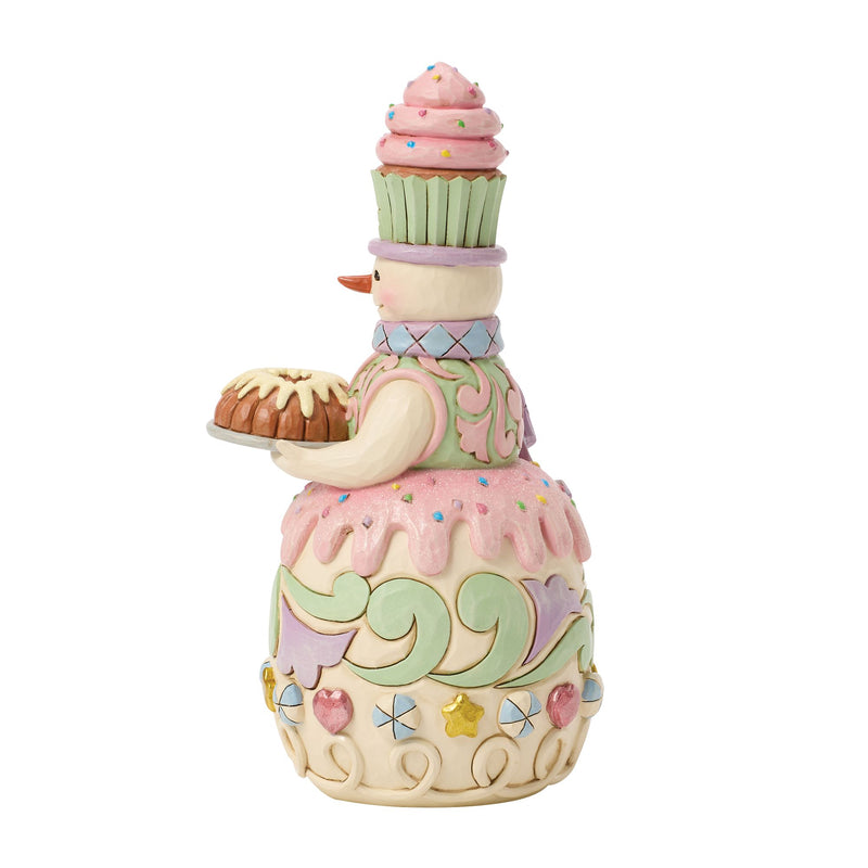 Sweets Snowman Bundt Cake Fig