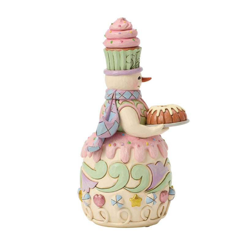 Sweets Snowman Bundt Cake Fig