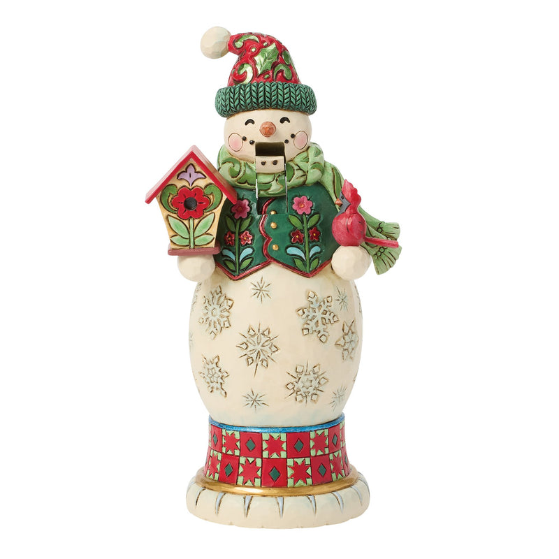 Snowman Nutcracker Traditional