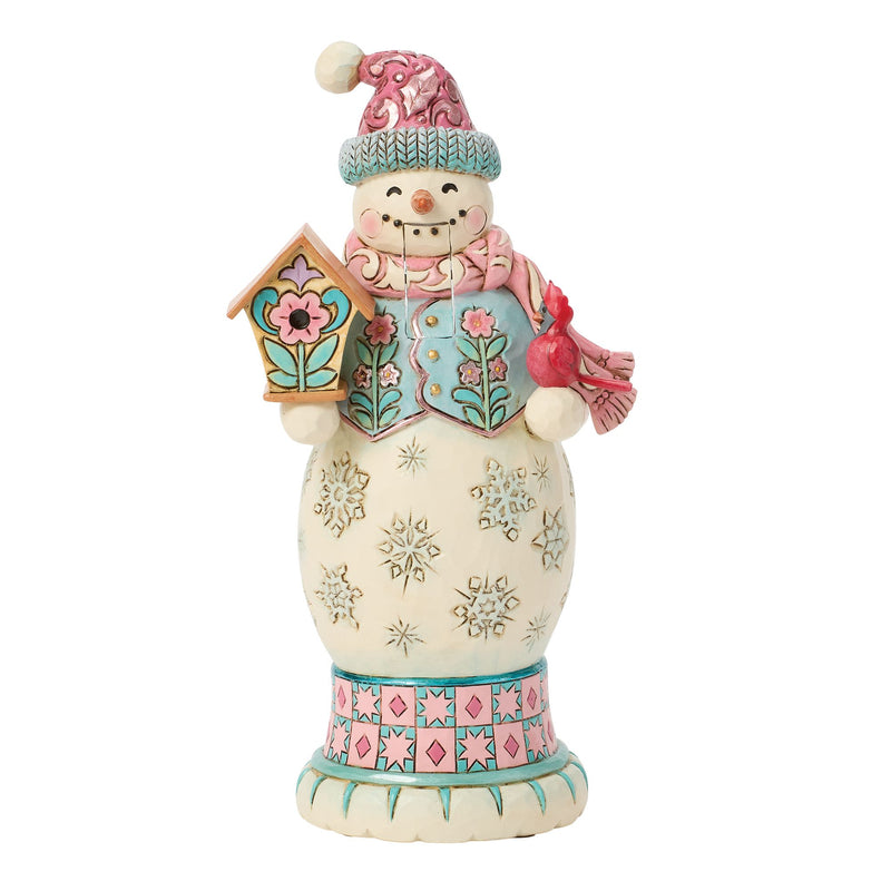 Snowman Nutcracker Pastel