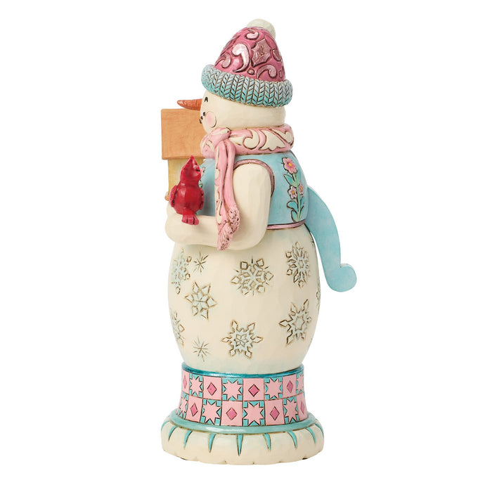 Snowman Nutcracker Pastel