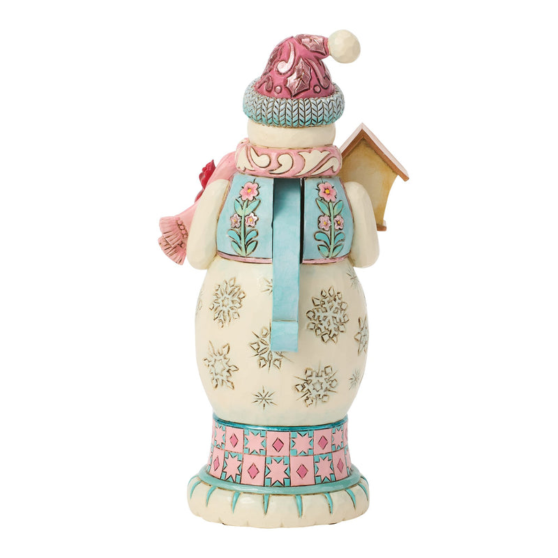 Snowman Nutcracker Pastel