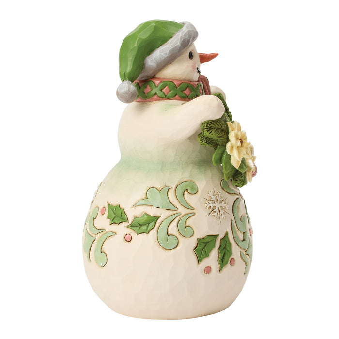 Opal & Moss Snowman Poinsettia