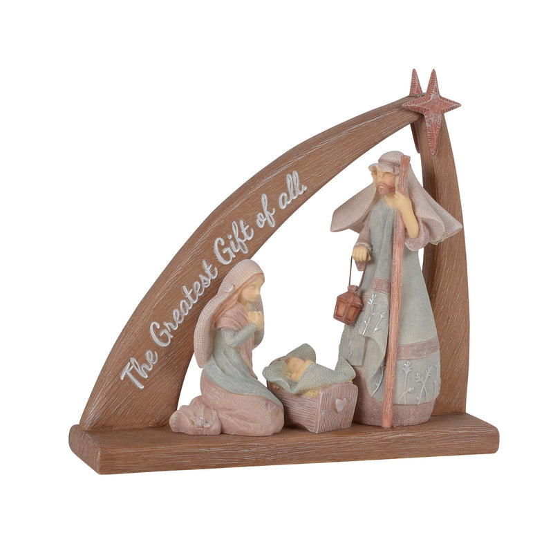 Nativity Creche w Star fig