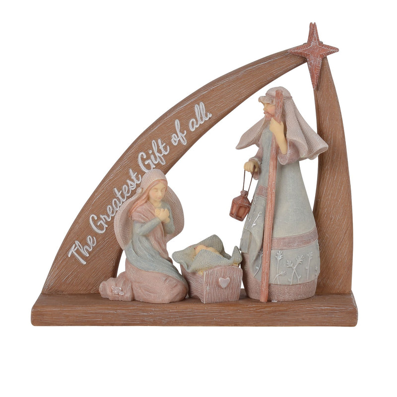 Nativity Creche w Star fig