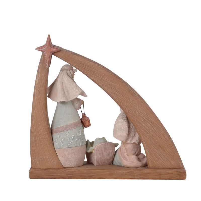 Nativity Creche w Star fig