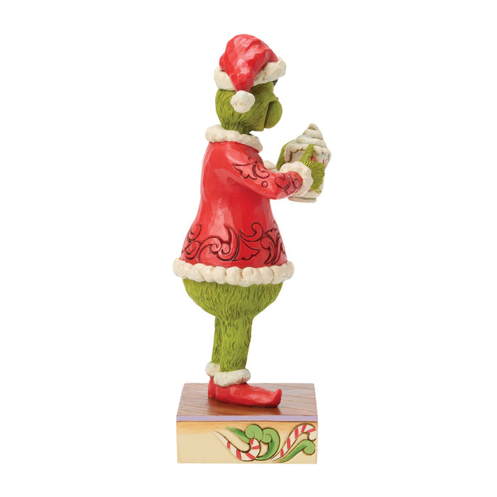 Grinch with Hot Chocolate Mug