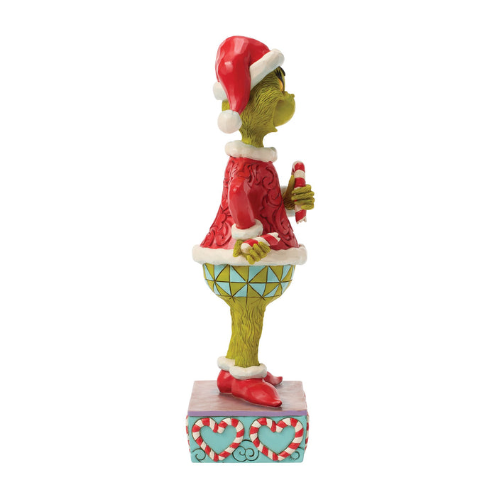 Grinch with Broken Candy Cane