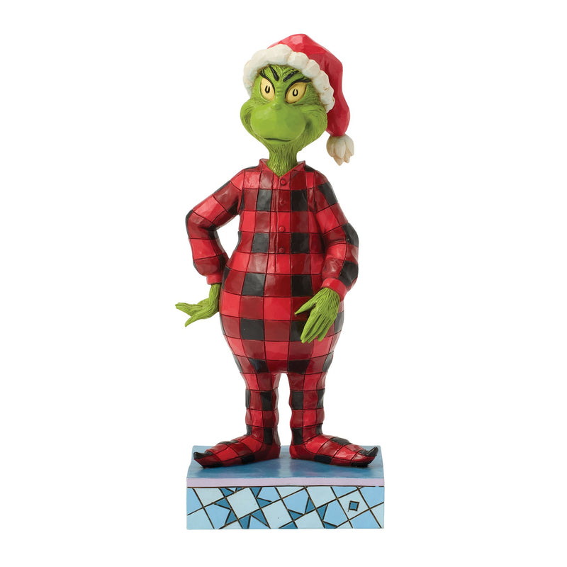 Grinch Wearing Pajamas Fig