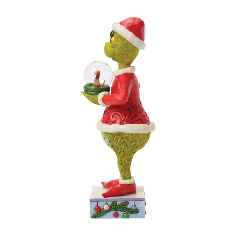 Grinch Holding Dome with Max