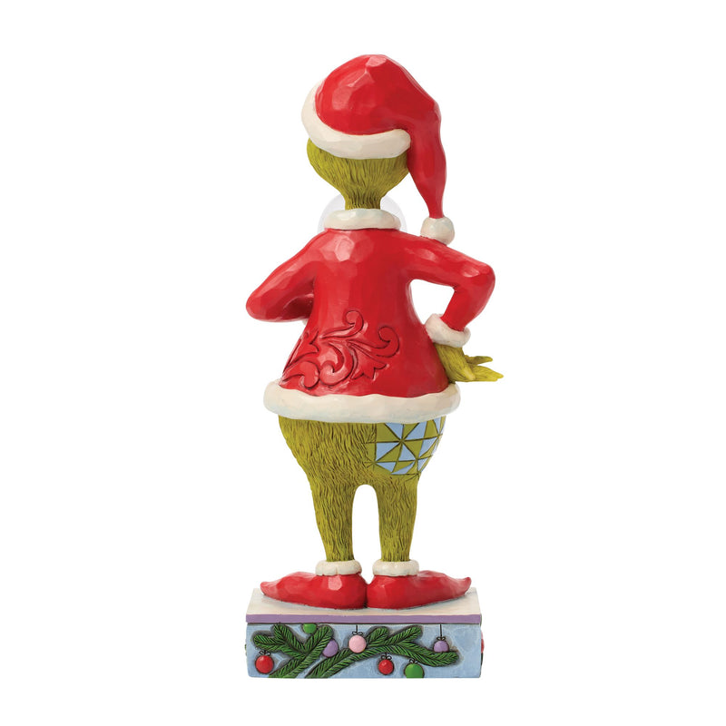 Grinch Holding Dome with Max