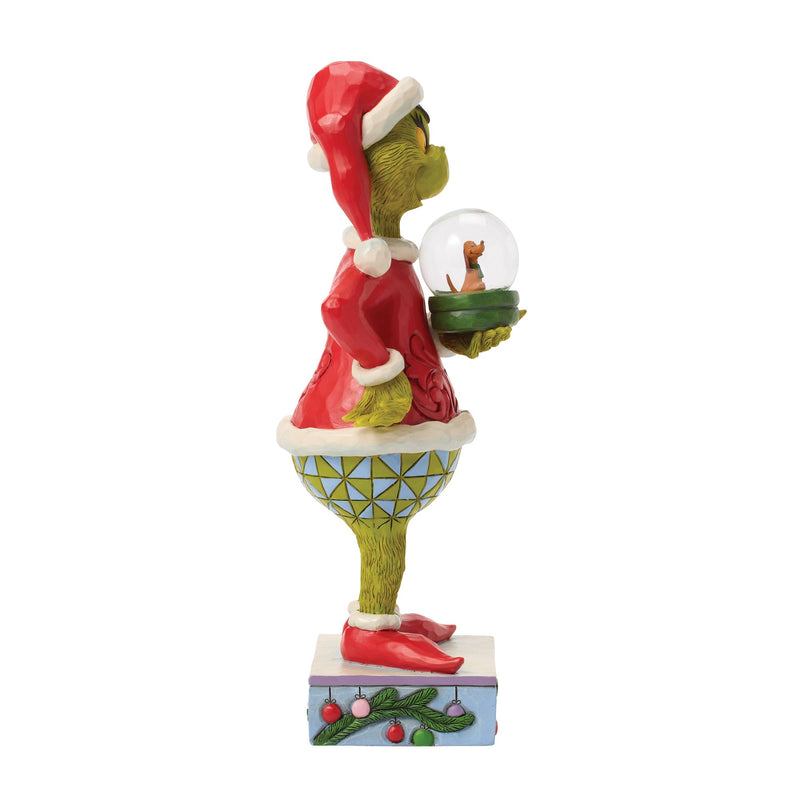 Grinch Holding Dome with Max
