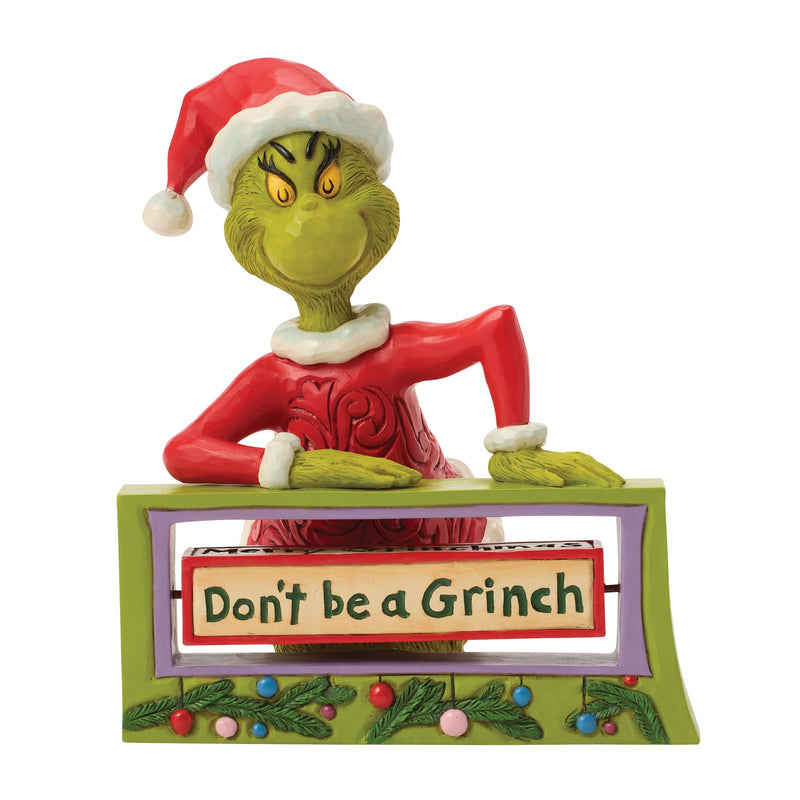 Grinch with Rotating Messages