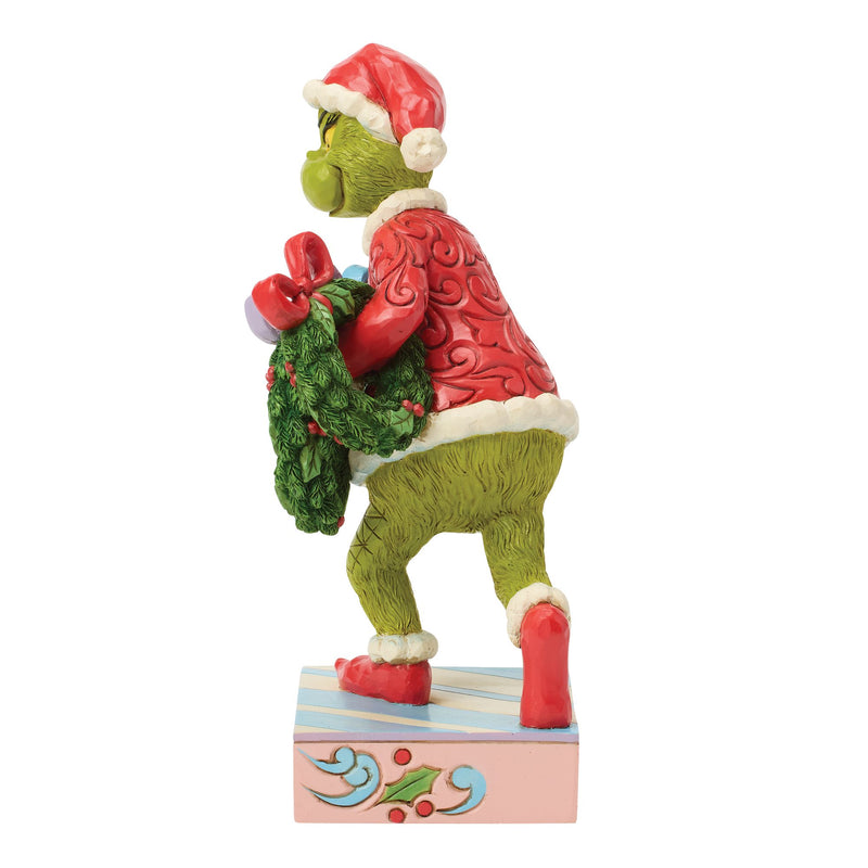 Grinch with Multiple Wreaths