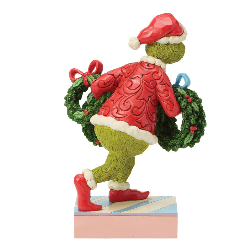 Grinch with Multiple Wreaths