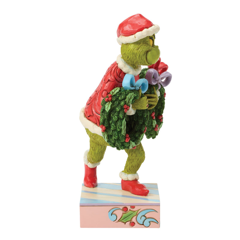 Grinch with Multiple Wreaths