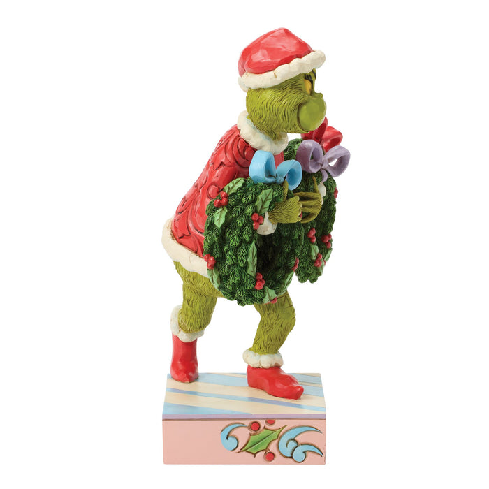 Grinch with Multiple Wreaths