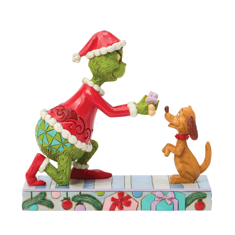 Grinch Giving Max a Bone Fig