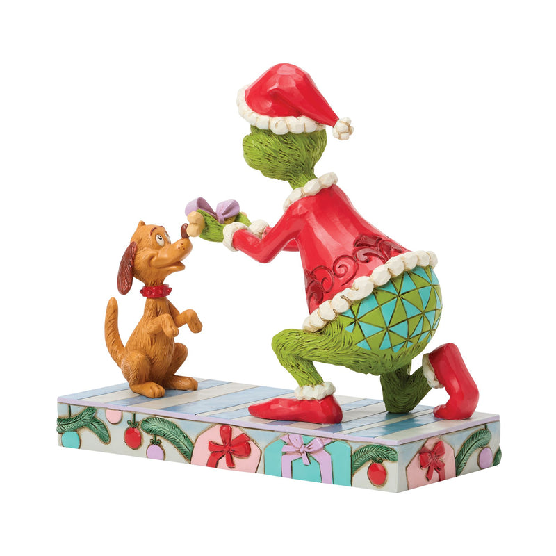 Grinch Giving Max a Bone Fig