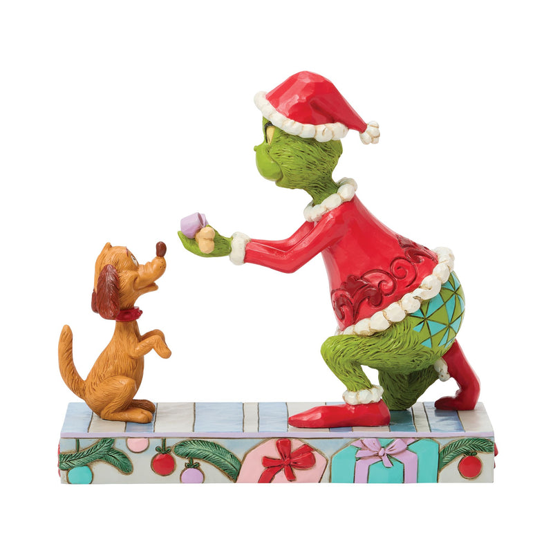 Grinch Giving Max a Bone Fig