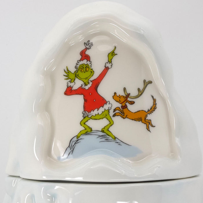 Grinch Mt Crumpit Cookie Jar