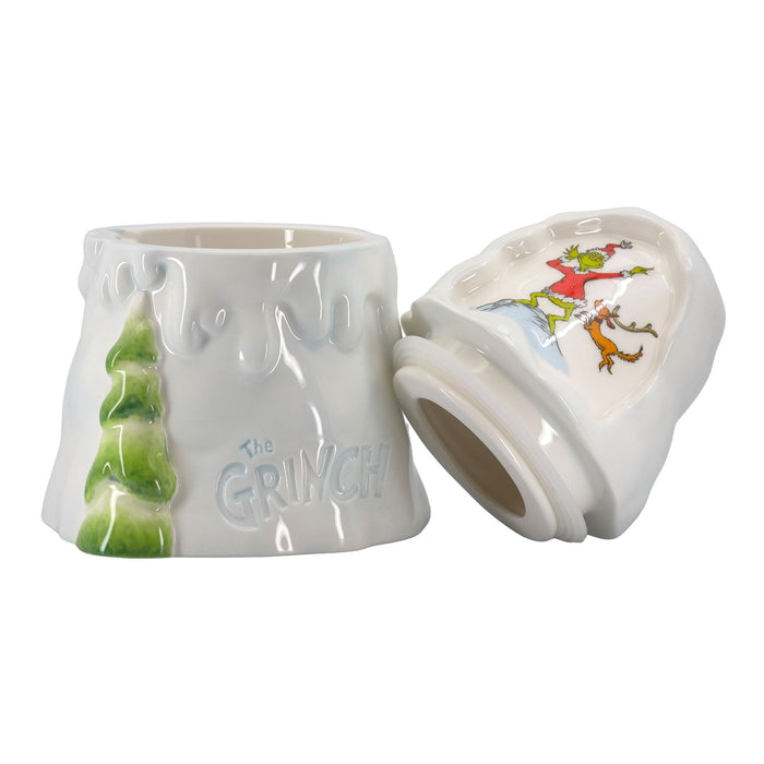 Grinch Mt Crumpit Cookie Jar