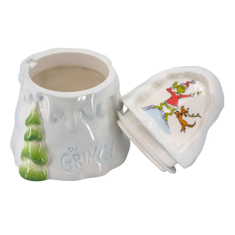 Grinch Mt Crumpit Cookie Jar