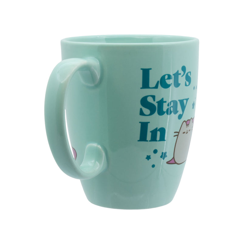 Pusheen Lets Stay In Mug