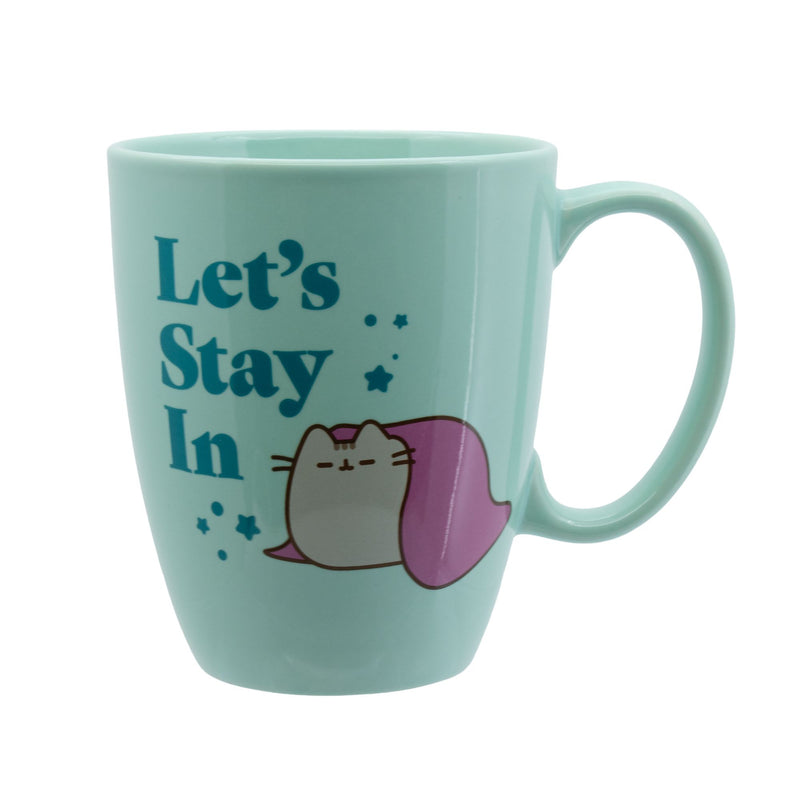 Pusheen Lets Stay In Mug