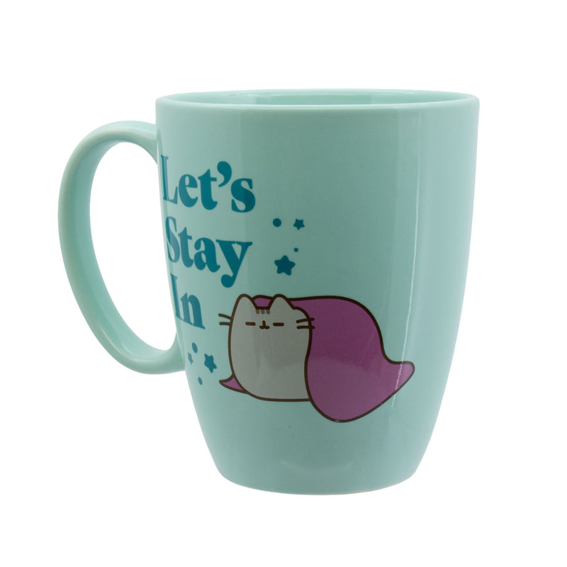 Pusheen Lets Stay In Mug