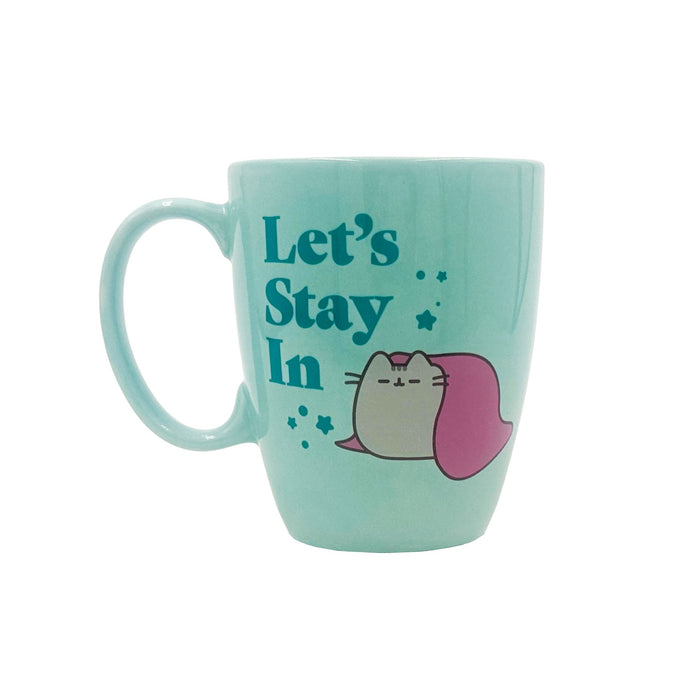 Pusheen Lets Stay In Mug