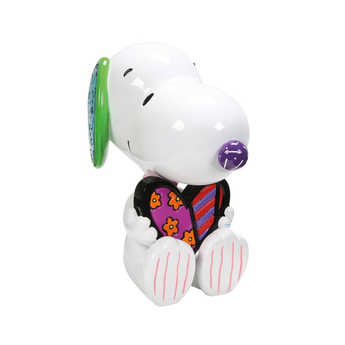 Snoopy Heart Statue