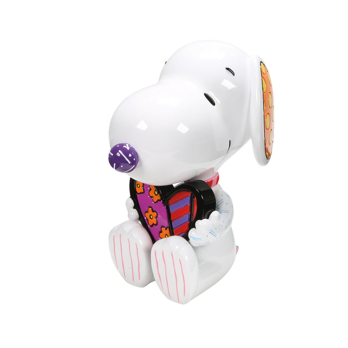 Snoopy Heart Statue