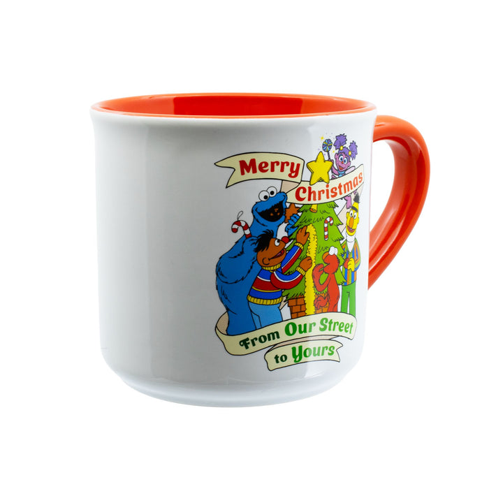 Sesame Christmas Mug