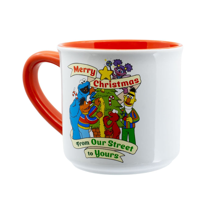 Sesame Christmas Mug