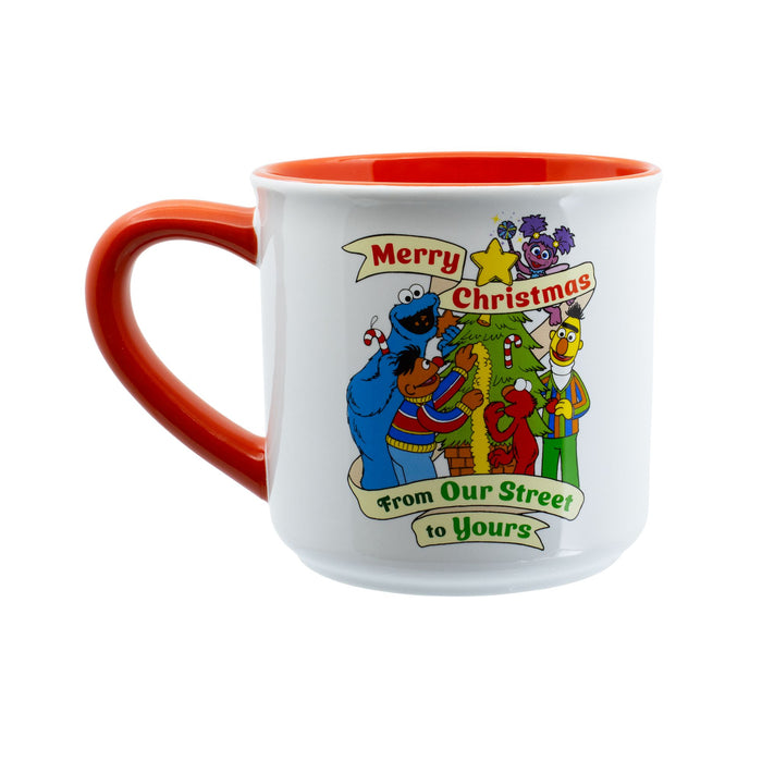 Sesame Christmas Mug