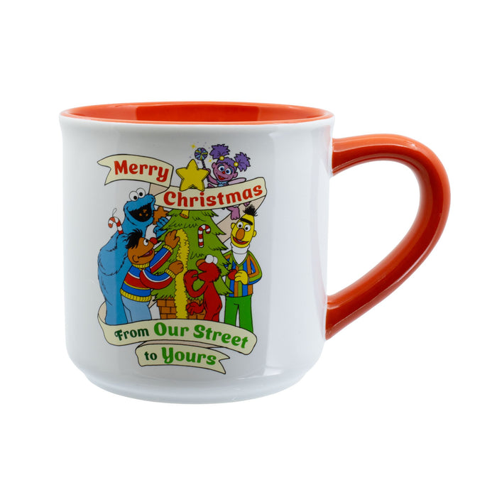 Sesame Christmas Mug