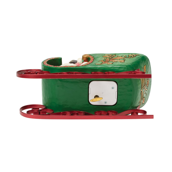Santa in Musical Sleigh Fig