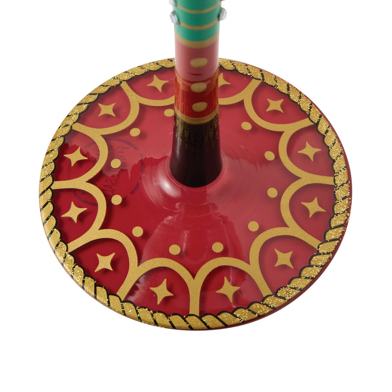 Nutcracker Snow Globe Wine
