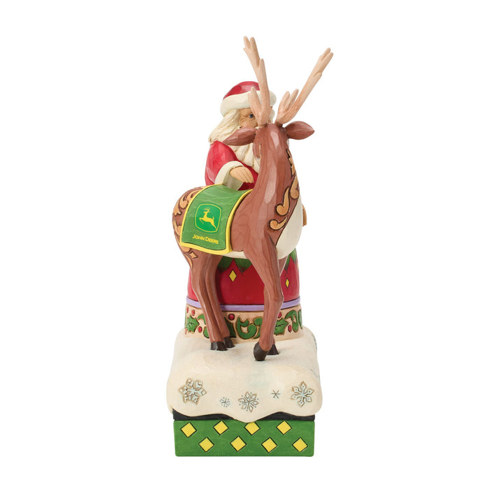 Santa Reindeer John Deere
