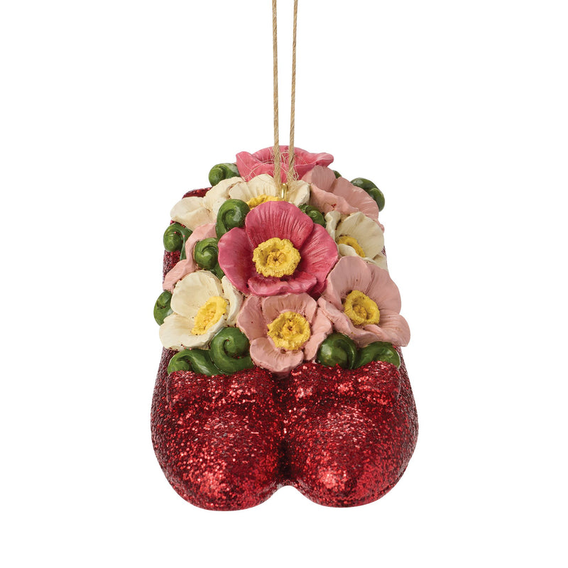 Ruby Slippers with Poppies H/O