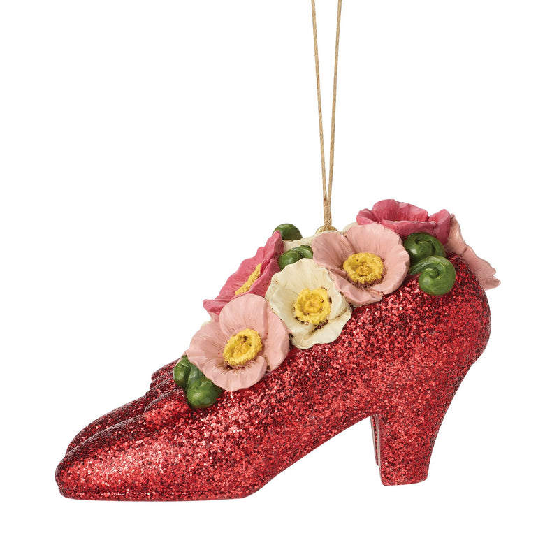 Ruby Slippers with Poppies H/O