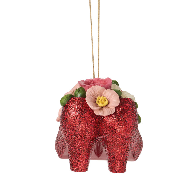 Ruby Slippers with Poppies H/O