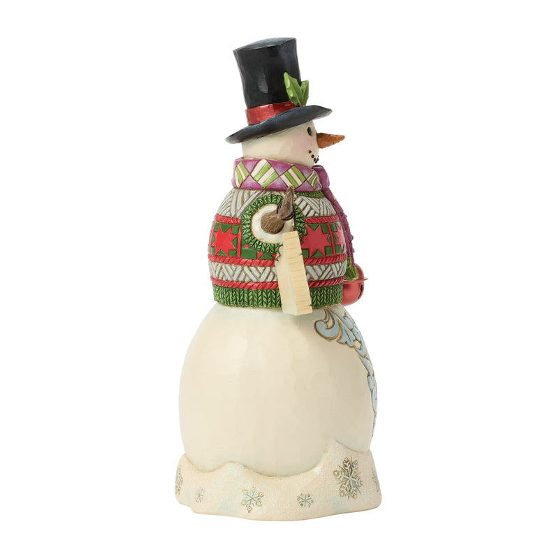 Snowman and Hanging Sign Fig