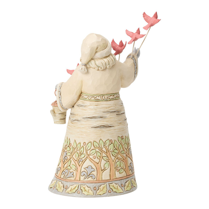 Wdlnd Santa Flying Cardinal Fi