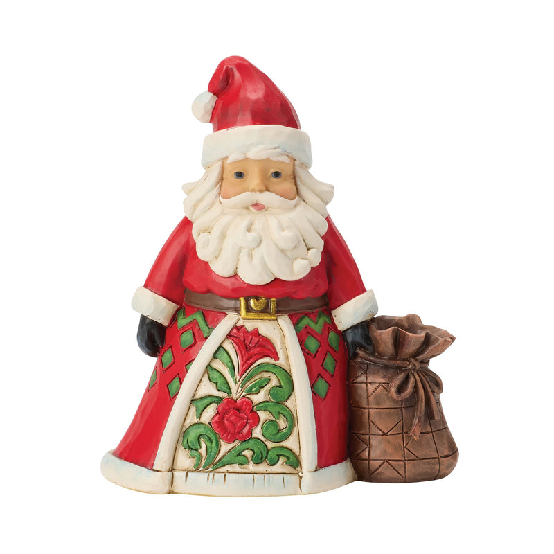 Santa With Toy Bag Mini